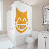 Rideaux De Douche Larmes de la Joie Chat Emoji (En situation)