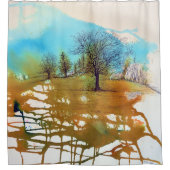 Rideaux De Douche L'art de l'arbre paysager (Devant)