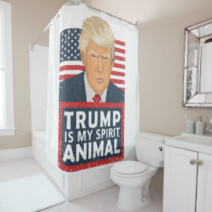 Rideaux De Douche L'atout est mon animal d'esprit drôle