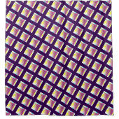 Rideaux De Douche Lattice de lavande (Devant)