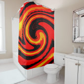 Rideaux De Douche Lava (En situation)