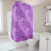 Rideaux De Douche Lavande Twirls...... (En situation)