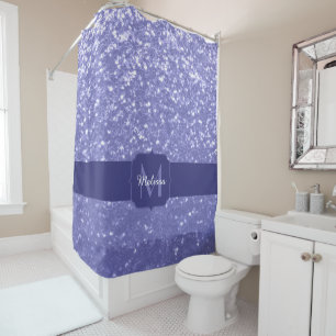 Rideaux De Douche Lavande violet scintille parties scintillant bling