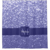 Rideaux De Douche Lavande violet scintille parties scintillant bling (Devant)