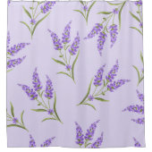 Rideaux De Douche Lavande violette (Devant)
