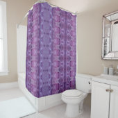 Rideaux De Douche Lavenders Ikat 12 (En situation)