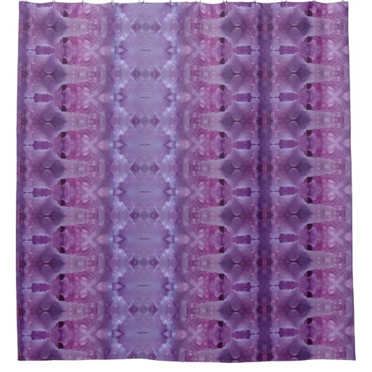 Rideaux De Douche Lavenders Ikat 12 (Devant)