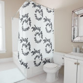 Rideaux De Douche Lavez vos soucis (En situation)