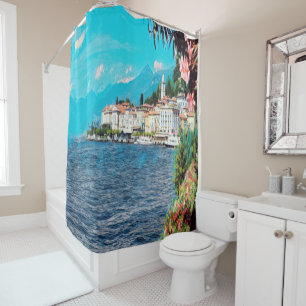 Rideaux De Douche ldp BELLAGIO - Lac de Côme -