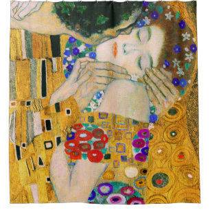 Rideaux De Douche Le Baiser de Gustav Klimt