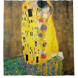 Rideaux De Douche Le baiser par Gustav Klimt