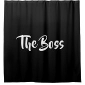 RIDEAUX DE DOUCHE LE BOSS (Devant)