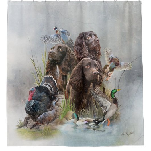 Rideaux De Douche Le Boykin Spaniel (Devant)