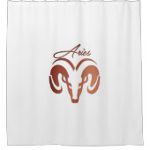 Rideaux De Douche Le bronze porte le bélier Zodiac (Devant)