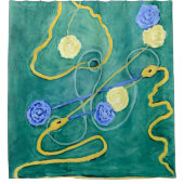 Rideaux De Douche Le chaos primitif par Hilma af Klint (Devant)