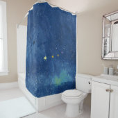 Rideaux De Douche Le ciel étoilé (En situation)