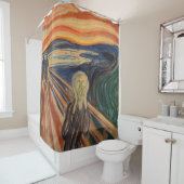 Rideaux De Douche Le cri d'Edvard Munch (En situation)