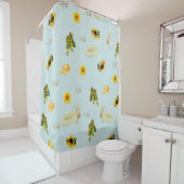 Rideaux De Douche Le design de la fête du jardin (En situation)