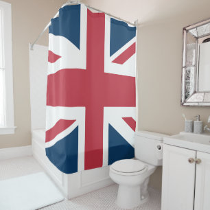 Rideaux De Douche Le drapeau britannique Union Jack