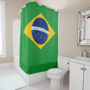 Rideaux De Douche Le drapeau du Brésil Bandeira font le Brésil