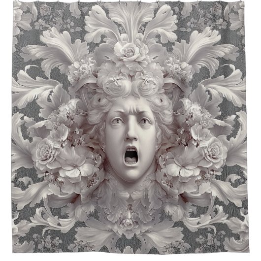 Rideaux De Douche Le fantôme du voile (Devant)
