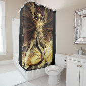 Rideaux De Douche Le grand dragon rouge (En situation)