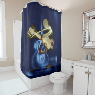 Rideaux De Douche Le Guitar Player, design populaire
