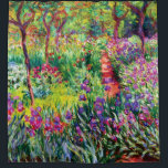 Rideaux De Douche Le jardin d'Iris à Giverny par Claude Monet<br><div class="desc">Le jardin d'Iris à Giverny par Claude Monet.
S'il vous plaît visitez mon magasin pour un design plus intéressant et plus de choix de couleurs.
=> zazzle.com/iwheels*</div>