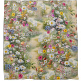 Rideaux De Douche le langage des fleurs (Devant)