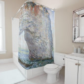 Rideaux De Douche Le Manneporte près d'Étretat par Claude Monet (En situation)