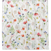 Rideaux De Douche Le Meadow Fleur sauvage scandinave (Devant)