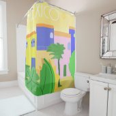 Rideaux De Douche Le Mexique (En situation)