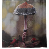 Rideaux De Douche Le Mini Champignon Blessé (Devant)
