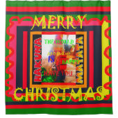 Rideaux De Douche Le monde autour de moi est heureux de vous avoir - (Devant)