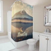 Rideaux De Douche Le Mont Fuji (En situation)