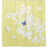Rideaux De Douche Le papillon bleu est arrivé (Devant)