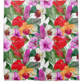 Rideaux De Douche Le paradis côtier fleurit (Devant)