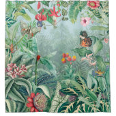 Rideaux De Douche Le paradis fantastique de la forêt tropicale (Devant)