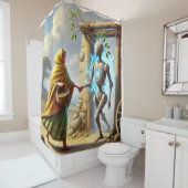 Rideaux De Douche Le passé et l'avenir (En situation)