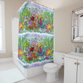 Rideaux De Douche Le Poisson (En situation)