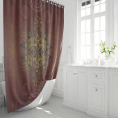 Rideaux De Douche Le protecteur de la justice de Geo tantrum mandala