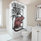 Rideaux De Douche Le Rat géant de Sumatra Holmesian Sherlock Holmes (En situation)