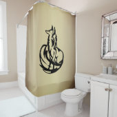 Rideaux De Douche Le renard (En situation)