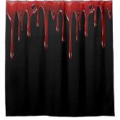 Rideaux De Douche Le sang de Falln s'égoutte le noir (Devant)
