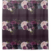 Rideaux De Douche Le Vampiress | Moody Gothic Vampy Glam (Devant)