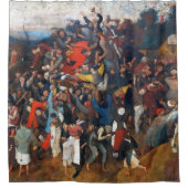 Rideaux De Douche Le vin de Saint Martin, Pieter Bruegel (Devant)