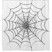 Rideaux De Douche Le Web d'un simple araignée (Devant)