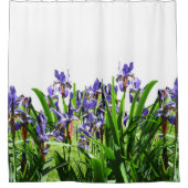 RIDEAUX DE DOUCHE L'ÉLÉGANTE FLEUR D'IRIS    (Devant)