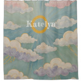 Rideaux De Douche L'Embrace de Daybreak personnalisée (Devant)