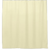 Rideaux De Douche Lémon moderne jaune clair couleur uni (Devant)